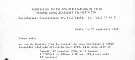 Fonds Association suisse des scénaristes et réalisateurs de films (ARF) = Fonds Verband Filmregie...
